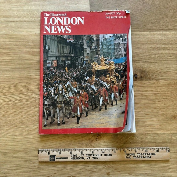 Vintage The Illustrated London News Queen July 1977 Silver Jubilee Magazine - Picture 4 of 5